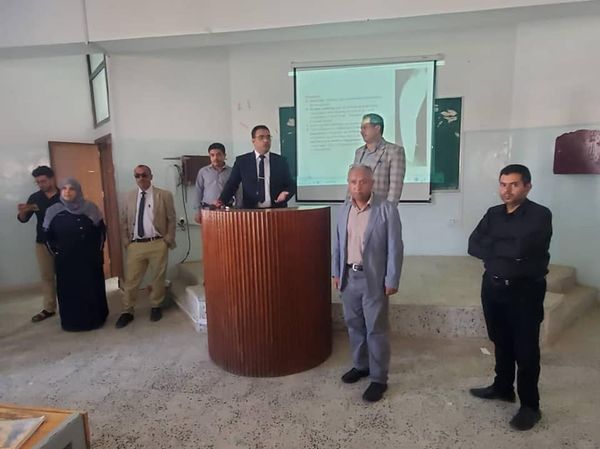 لجنة من مجلس الاعتماد الأكاديمي تزور جامعة ذمار