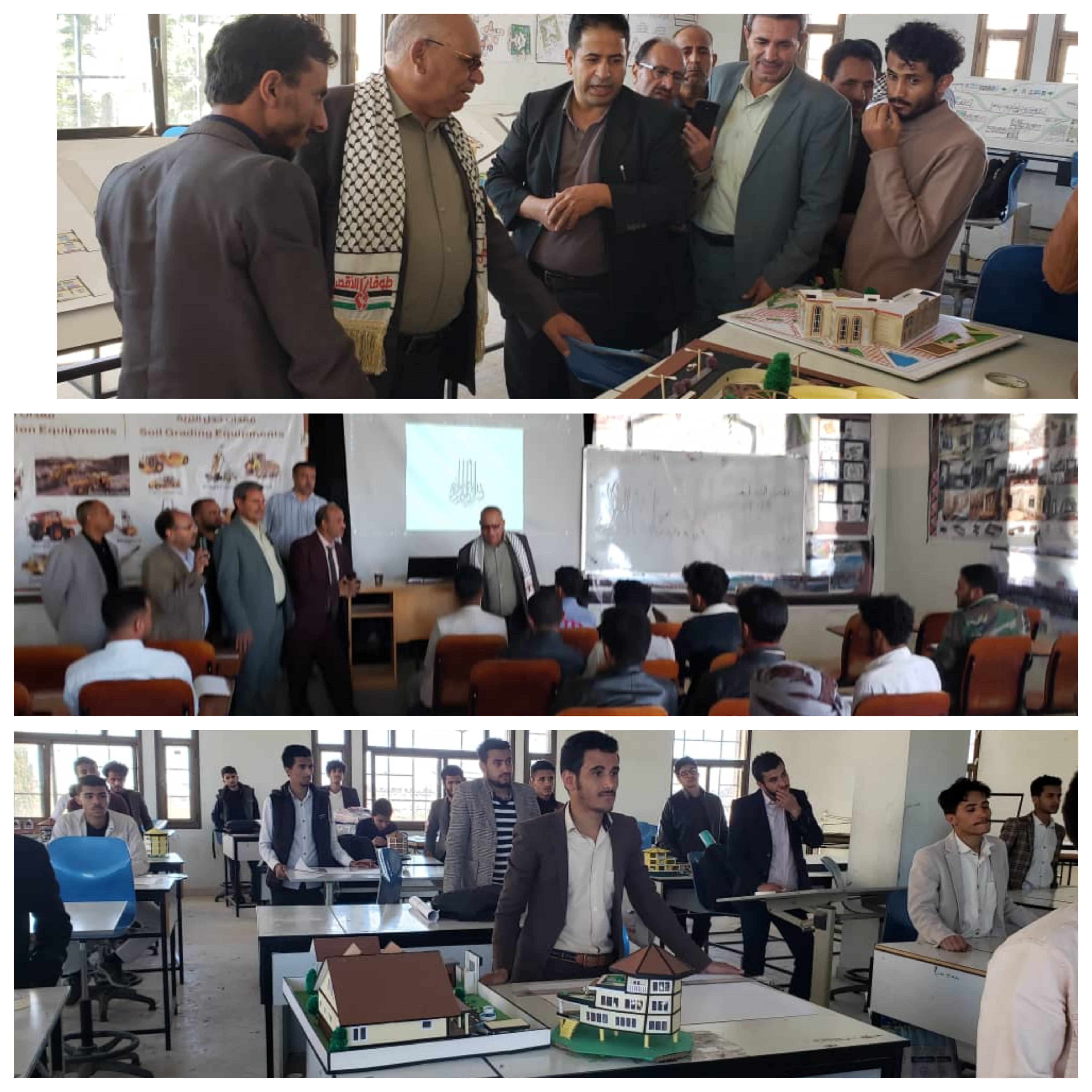 رئيس جامعة ذمار يدشن الفصل الدراسي الثاني بكلية الهندسة ويثني على جهود هيئة التدريس