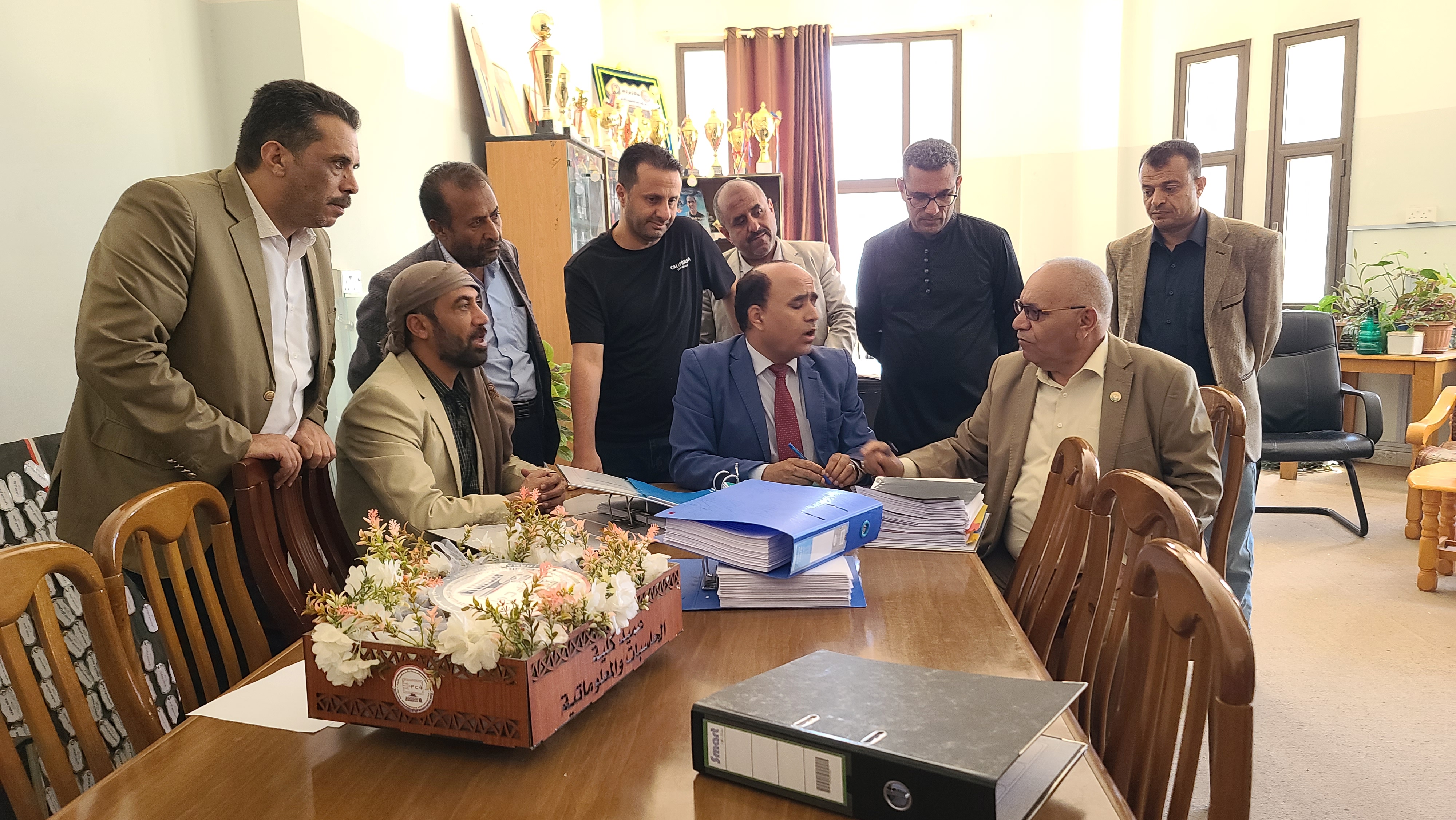 جامعة ذمار تؤاكد جاهزية قسم الأمن السيبراني  بكلية الحاسبات والمعلوماتية
