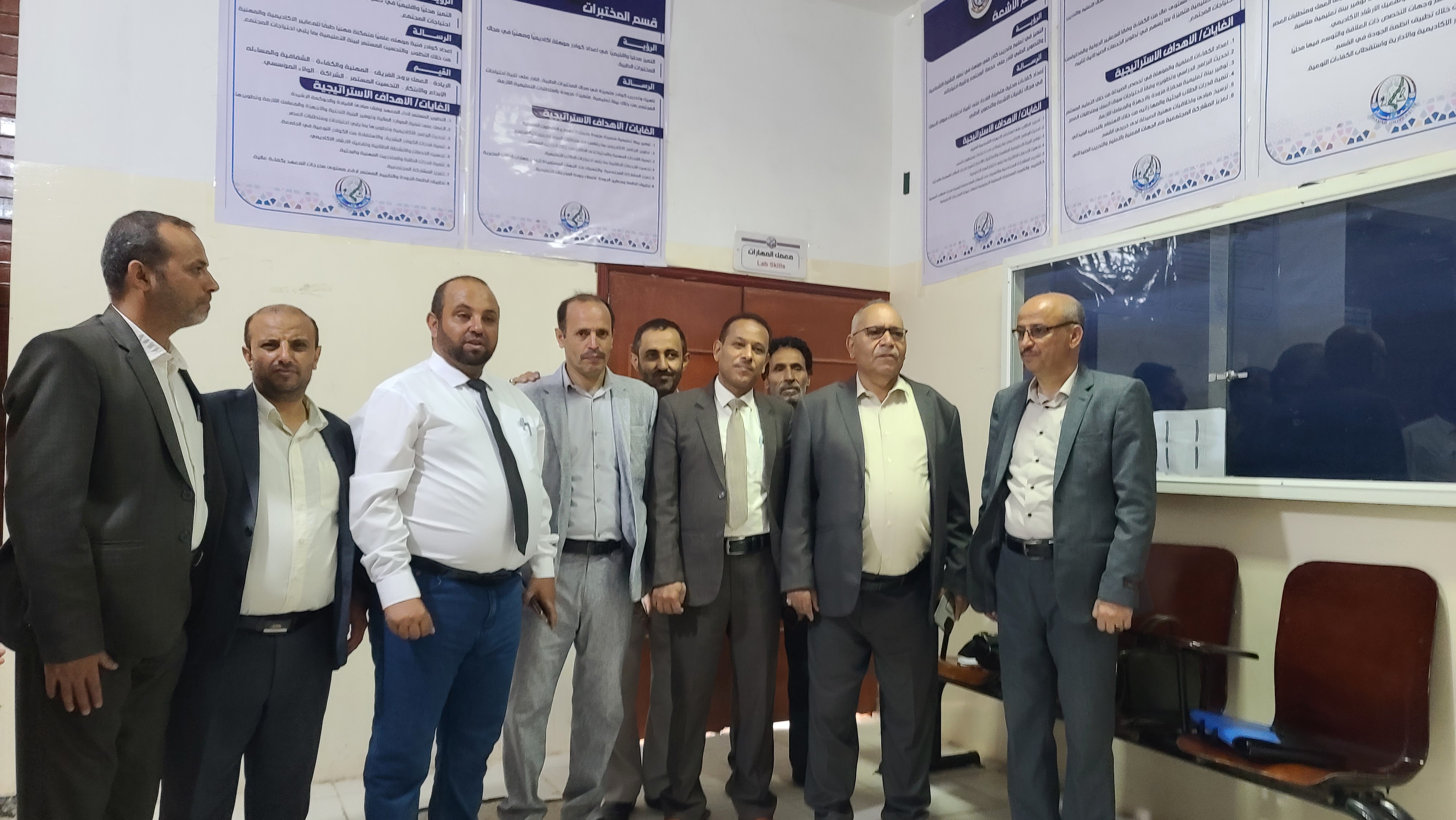 جامعة ذمار تدشن امتحانات الفصل الدراسي الثاني بمعهد التعليم المستمر