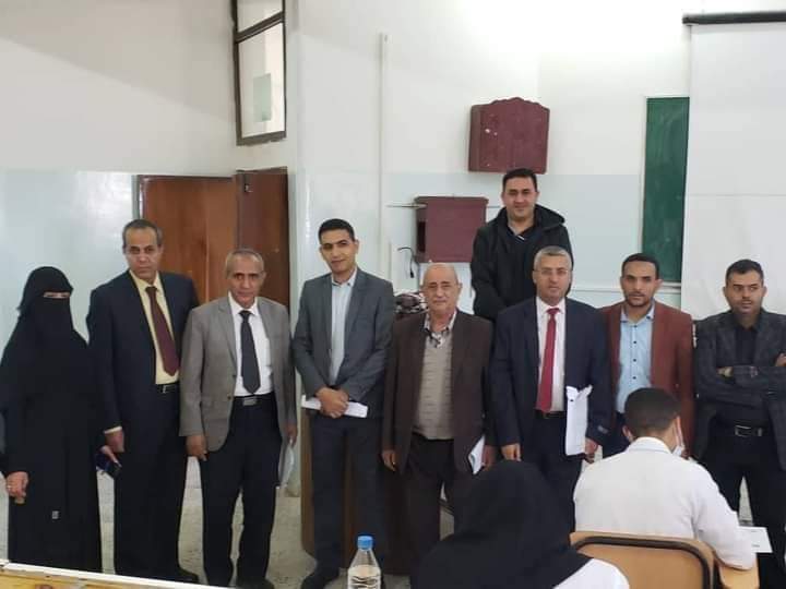 استمرار الامتحان الكتابي الجزء الثاني لطلبة البكالوريوس في مادة الباطنة العامة ليومنا هذا الثلاثاء الموافق 18-10-2022م
