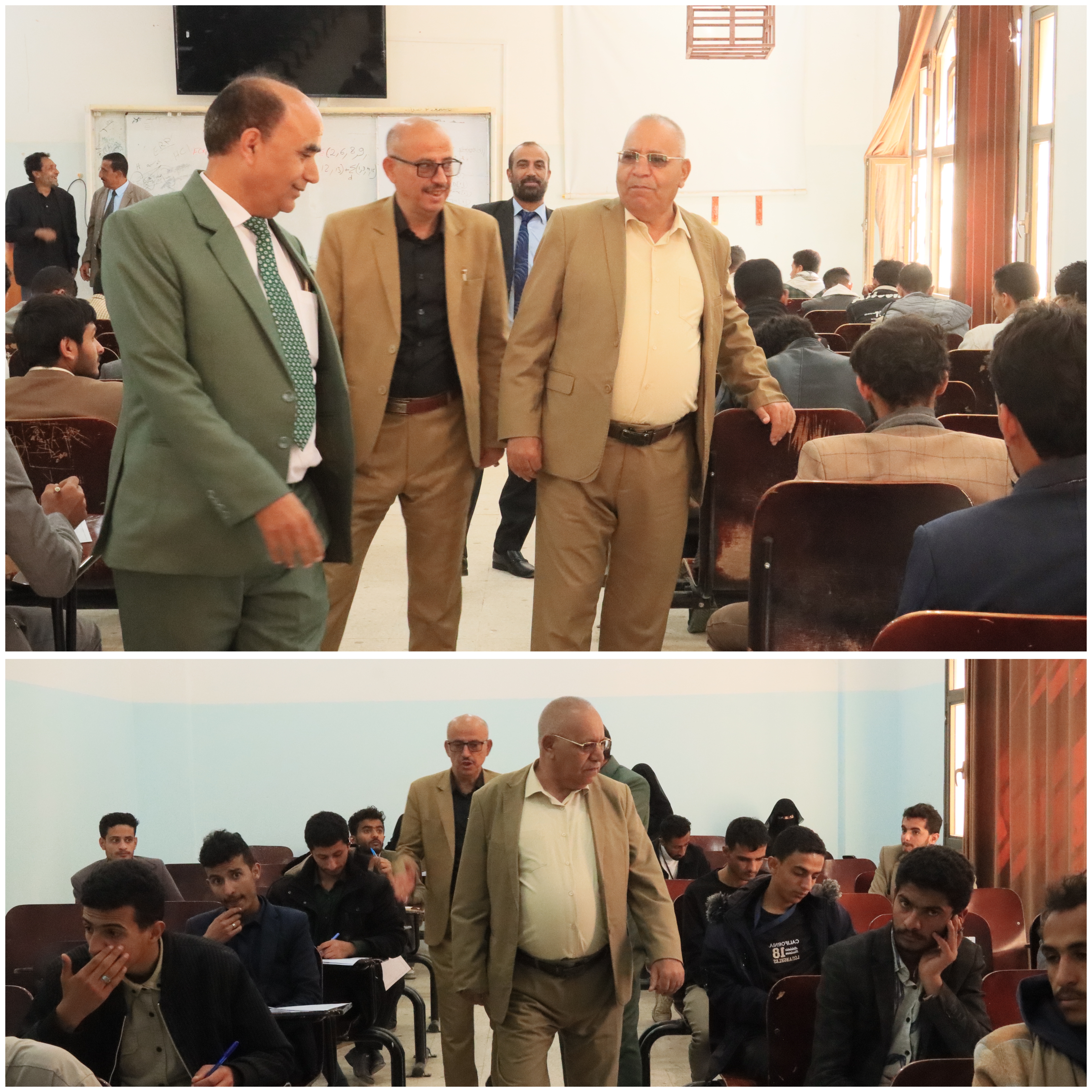 تدشين ميداني لامتحانات الفصل الثاني من العام الجامعي 1447هـ في كلية الحاسبات والمعلوماتية بجامعة ذمار وإشادة بالانضباط والجاهزية العالية
