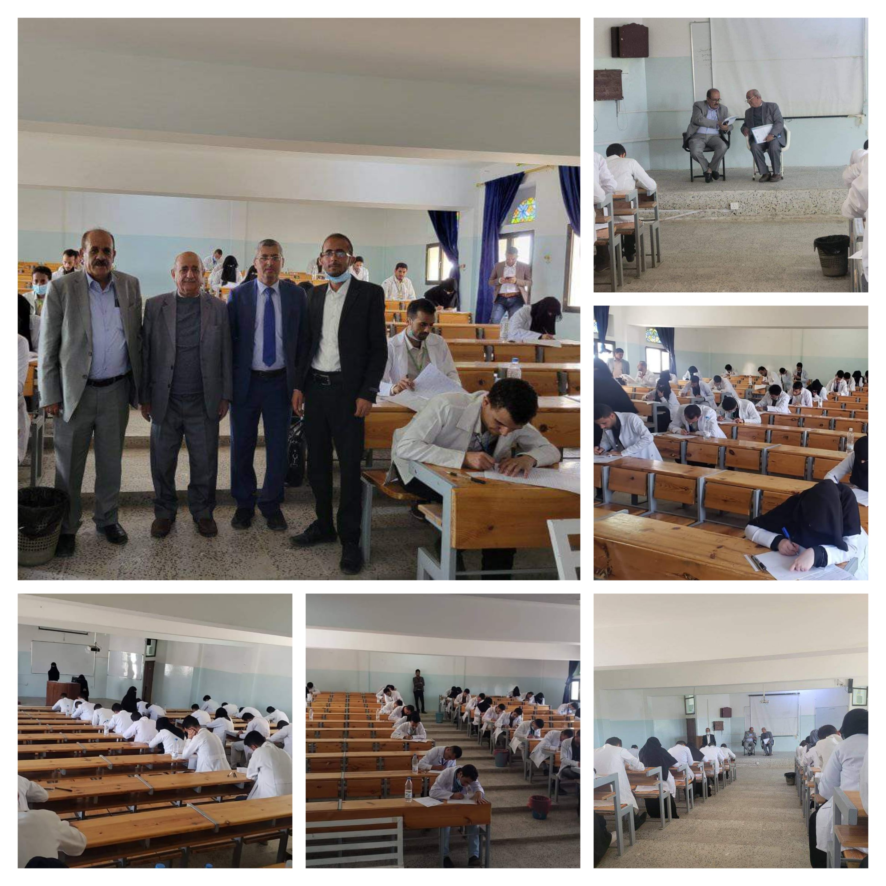 بفضل الله وحده لا شريك له, بدأت اليوم إختبارات البكالوريوس للدفعة ال20. إختبار كتابي مقرر الباطنة.