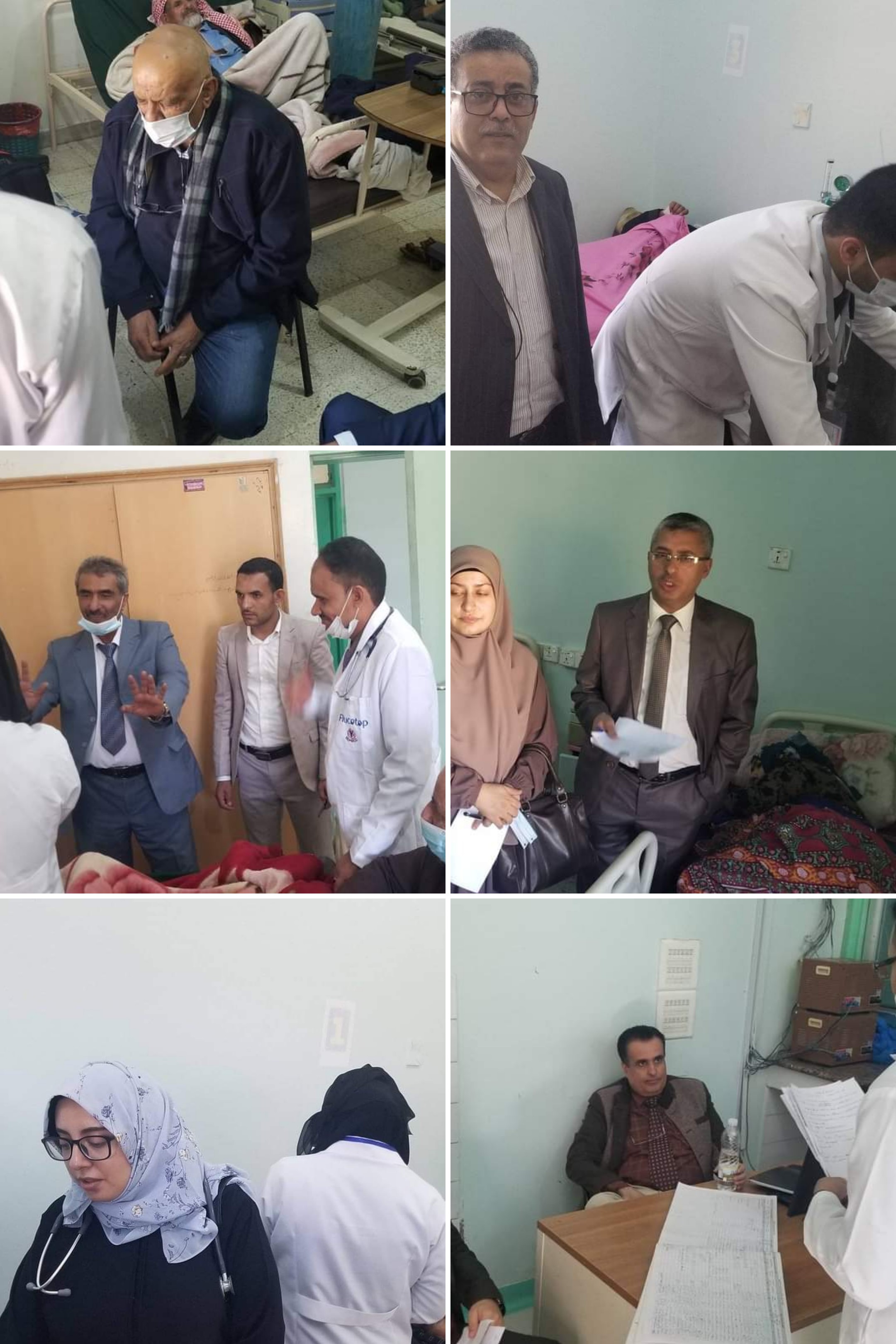 إختبار البكالوريوس السريري النهائي لمادة الباطنة العامة بدأ اليوم في المستشفى الجامعي بمعبر بحضور عمادة الكلية و رئاسة القسم والممتحنون الخارجين والداخليين.