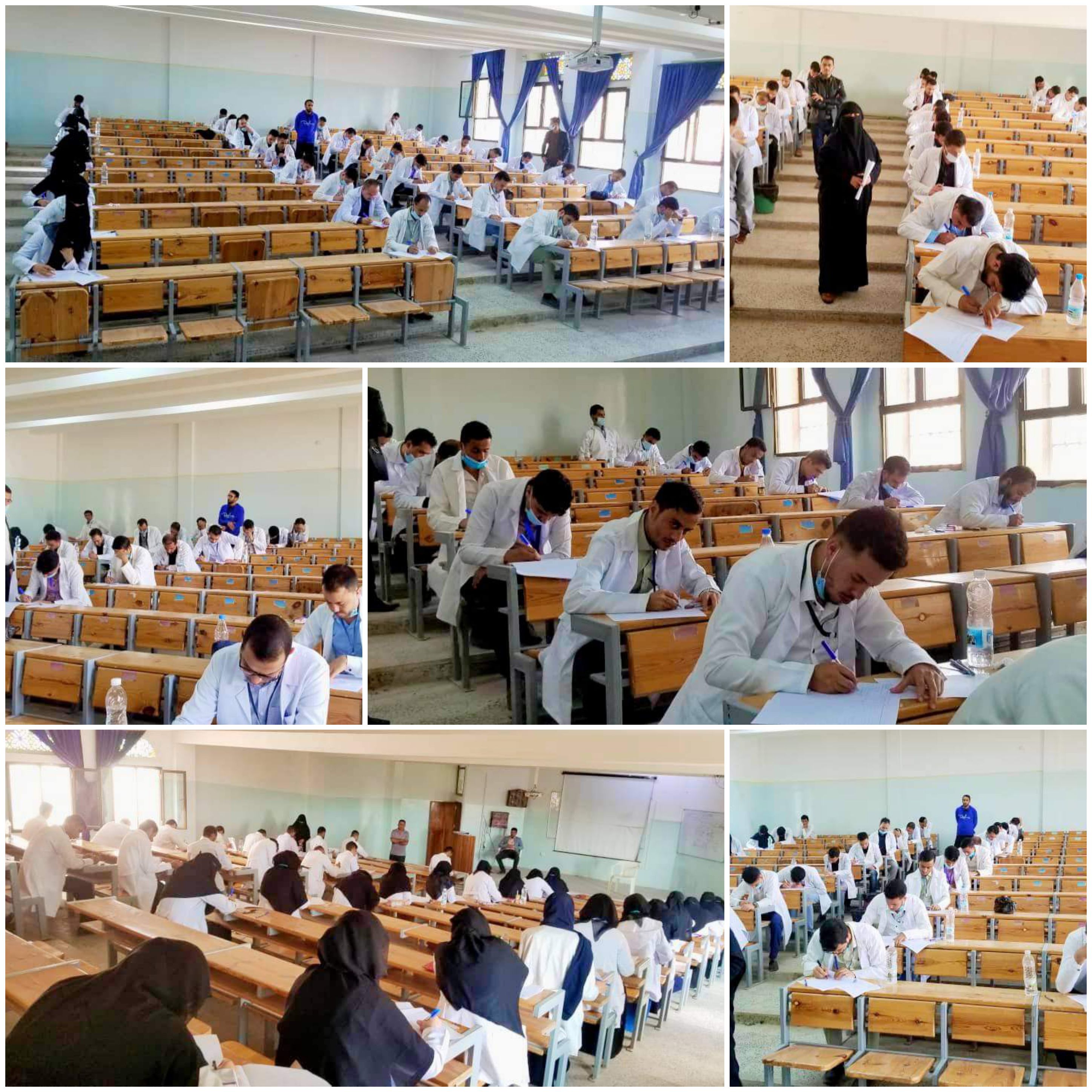 إمتحانات البكالوريوس الدفعة 21 لمقرر طب الأطفال بدأت اليوم (الإمتحان الكتابي). 30 . 9 . 2024.