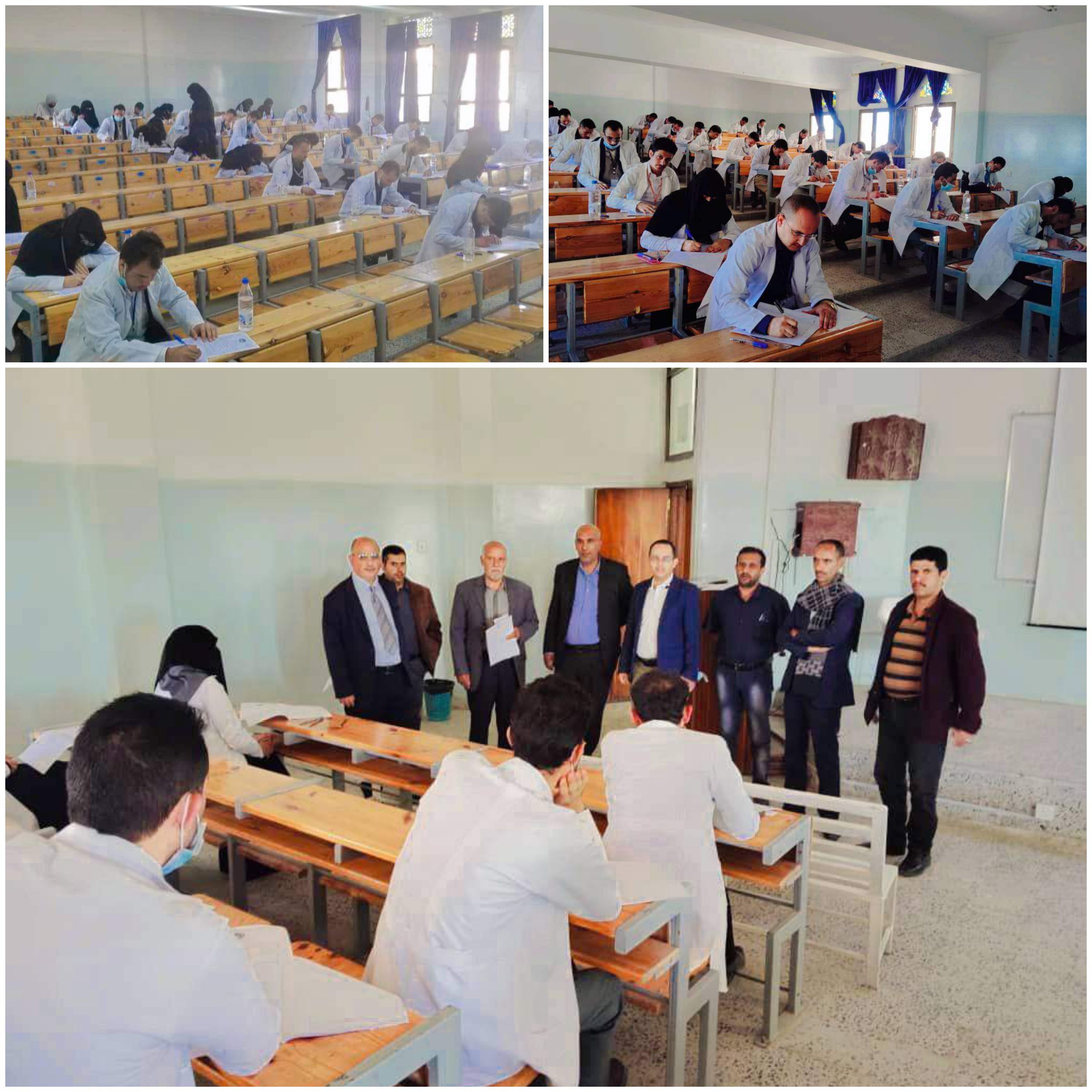 بتوفيق الله، بإشراف عمادة الكلية ، بدأ اليوم قسم الجراحة إختبار البكالوريوس لمقرر الجراحة ( كتابي Long and Short Assays ) للدفعة 21. 10.11.24