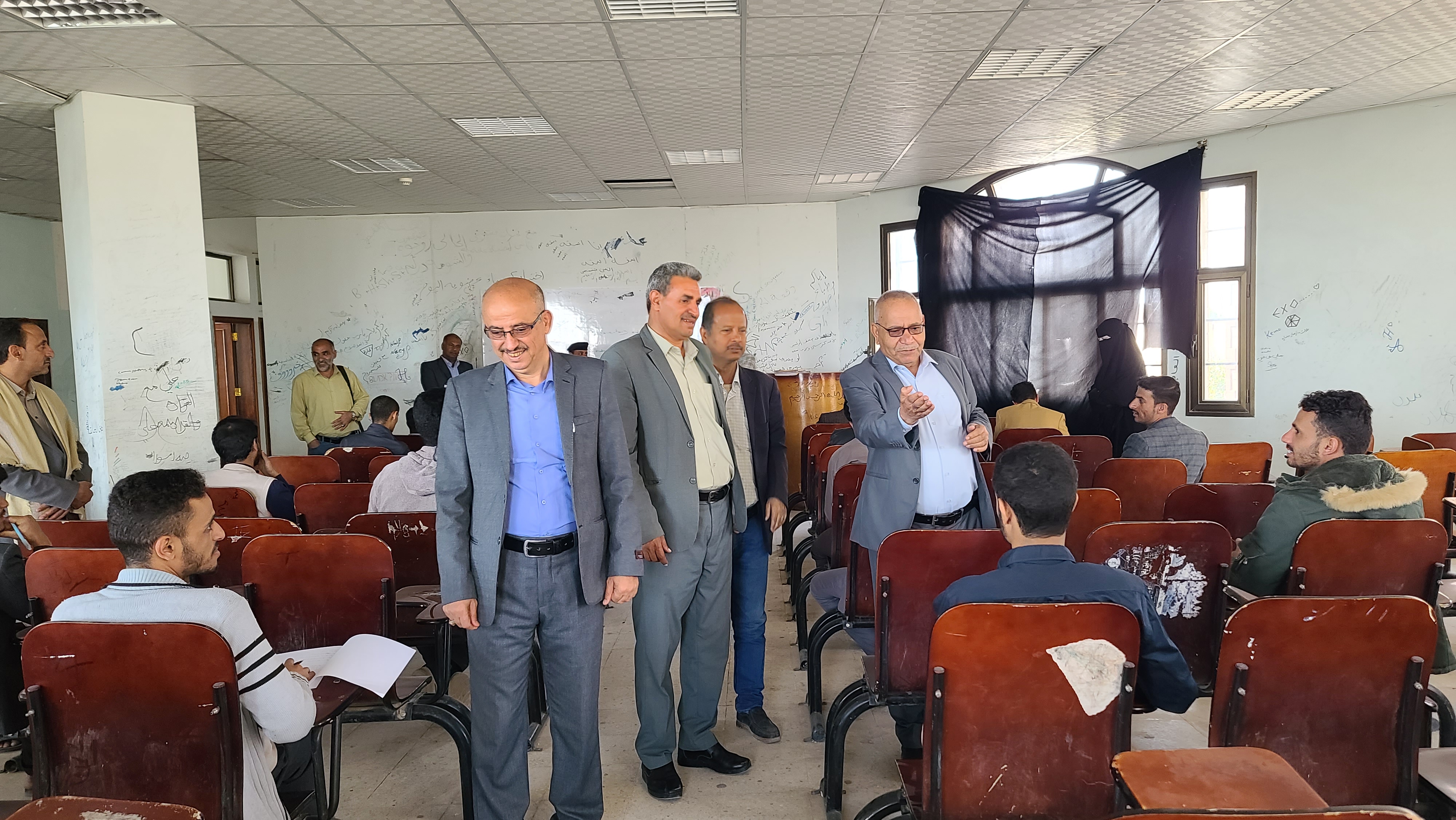 Thamar University Launches Final Exams for Students of the College of Applied Sciences
